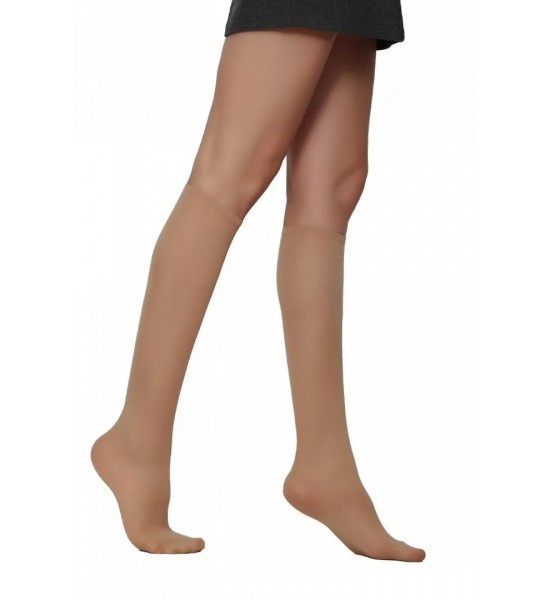 Daymod Comfort Lastiği Sıkmayan Dizaltı Çorap Bronz 