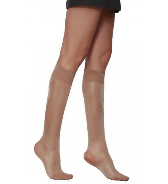 Daymod Venüs 40 Parlak Dizaltı Çorap Ten