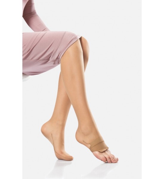 Dore Burnu Açılabilen Çok Amaçlı Maxi Ten Külotlu Çorap 