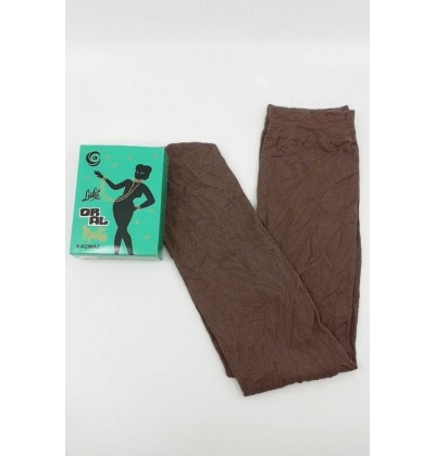 Or-Al Diz Üstü Kalın Kaçmaz 3 Çift Çorap 86 Vizon