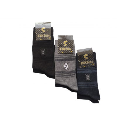 Çorapdiyari & Stilteks Ekonomik Pamuklu Garson Boy 6 Çift Erkek Çorap (35-40)